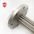 15KW flanged immersion heaters flange tubular oil heater